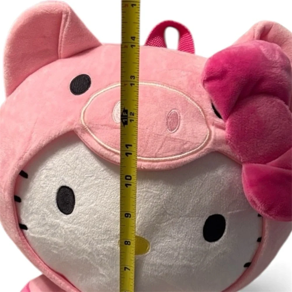 Sanrio Hello Kitty Piggy Plush Backpack.